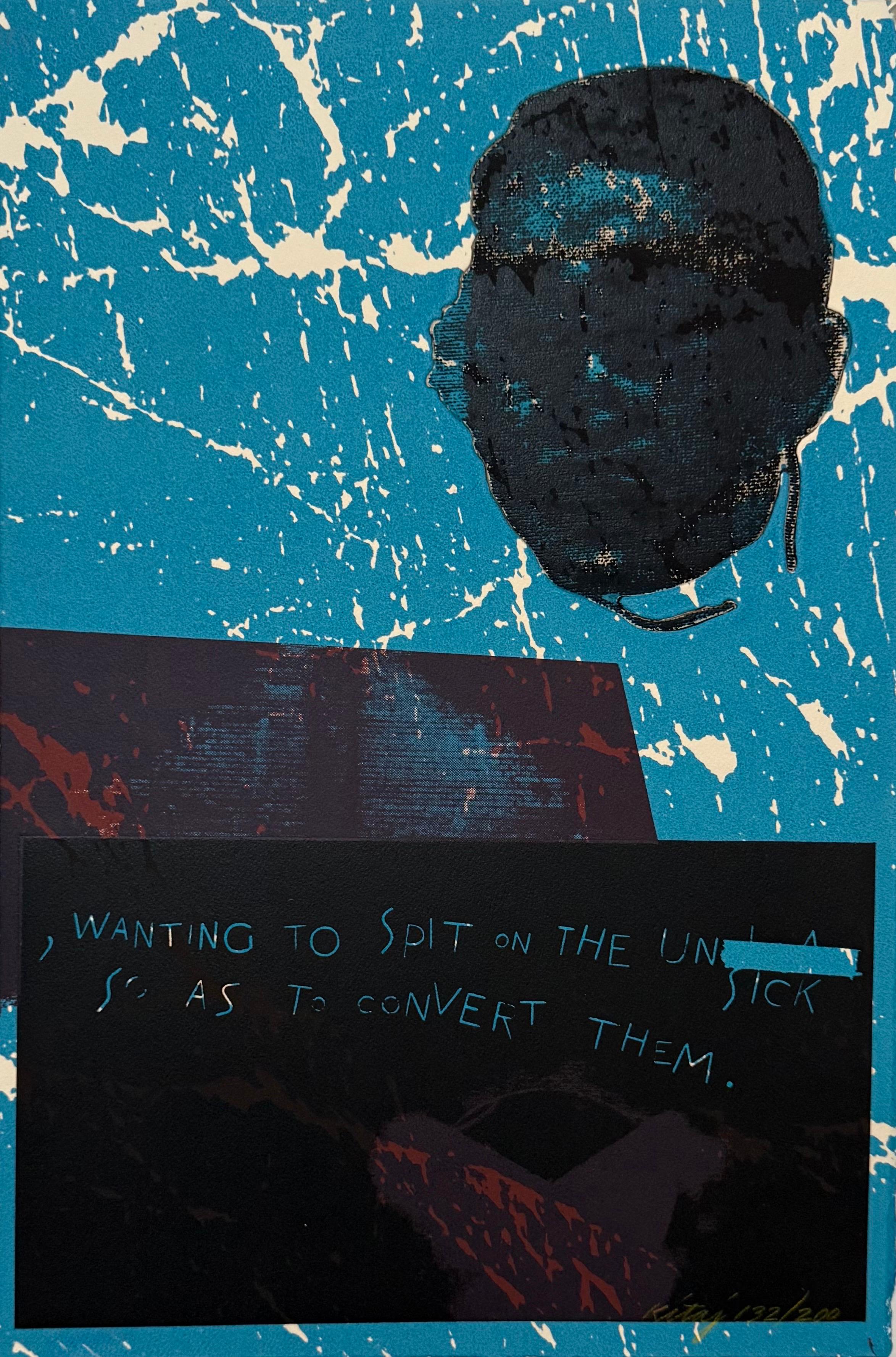 British Pop Art Artist RB Kitaj Screenprint Day Book Serigraph Silkscreen Signed - Print by Ronald Brooks Kitaj