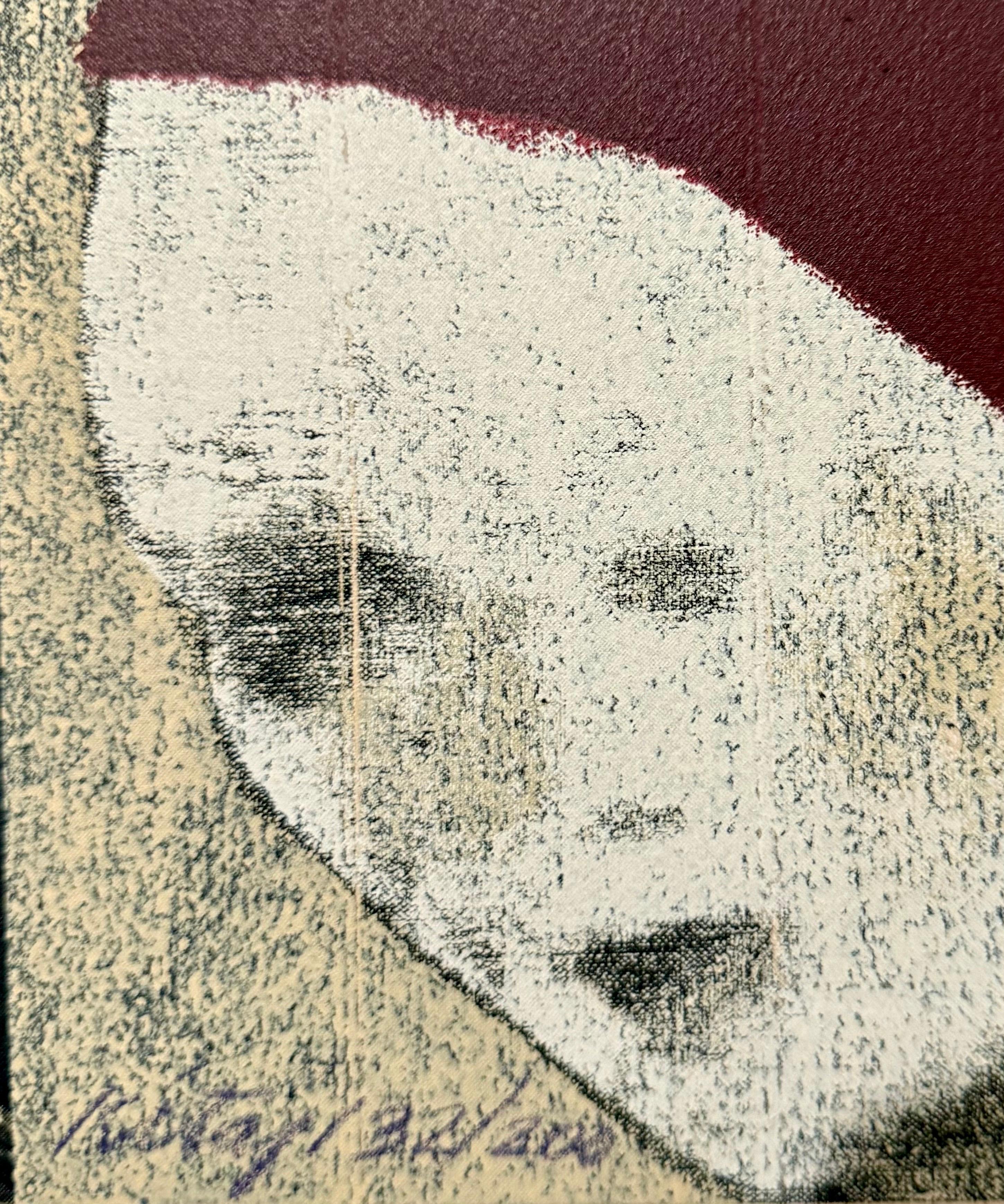 R.B. Kitaj (British American 1932-2007)
Hand signed and numbered
Screenprint
Measures approximately 24.5 X 16.65 inches



This is from the Robert Creeley daybook. They were done in a variety of mixed media including serigraph, lithograph (Printed