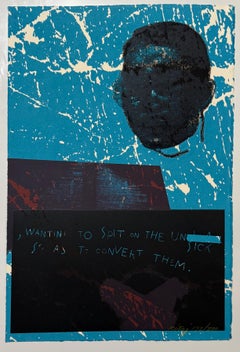 British Pop Art Artist RB Kitaj Screenprint Day Book Serigraph Silkscreen Signed