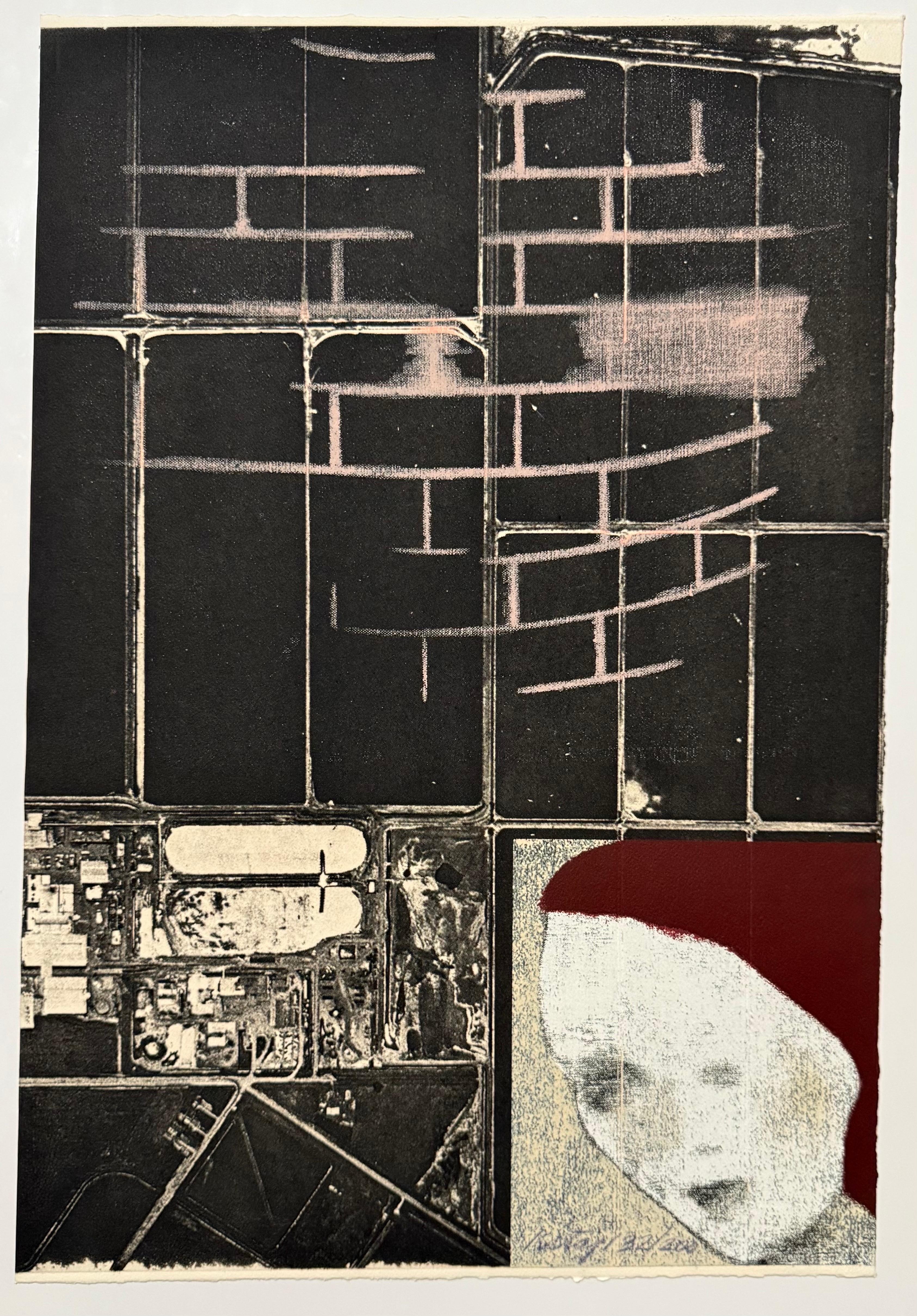 Ronald Brooks Kitaj Abstract Print - British Pop Art Artist RB Kitaj Screenprint Day Book Serigraph Silkscreen Signed