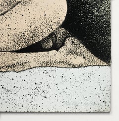 Some do not (A) R.B. Kitaj erotic nude drawing of nude blonde with man on bed