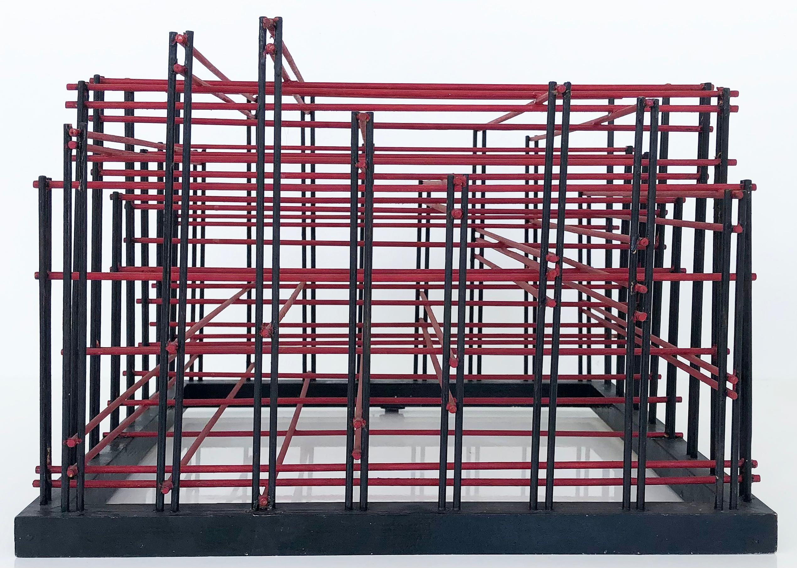 Ronald Brown Modernist 3-dimensional wall sculpture, 