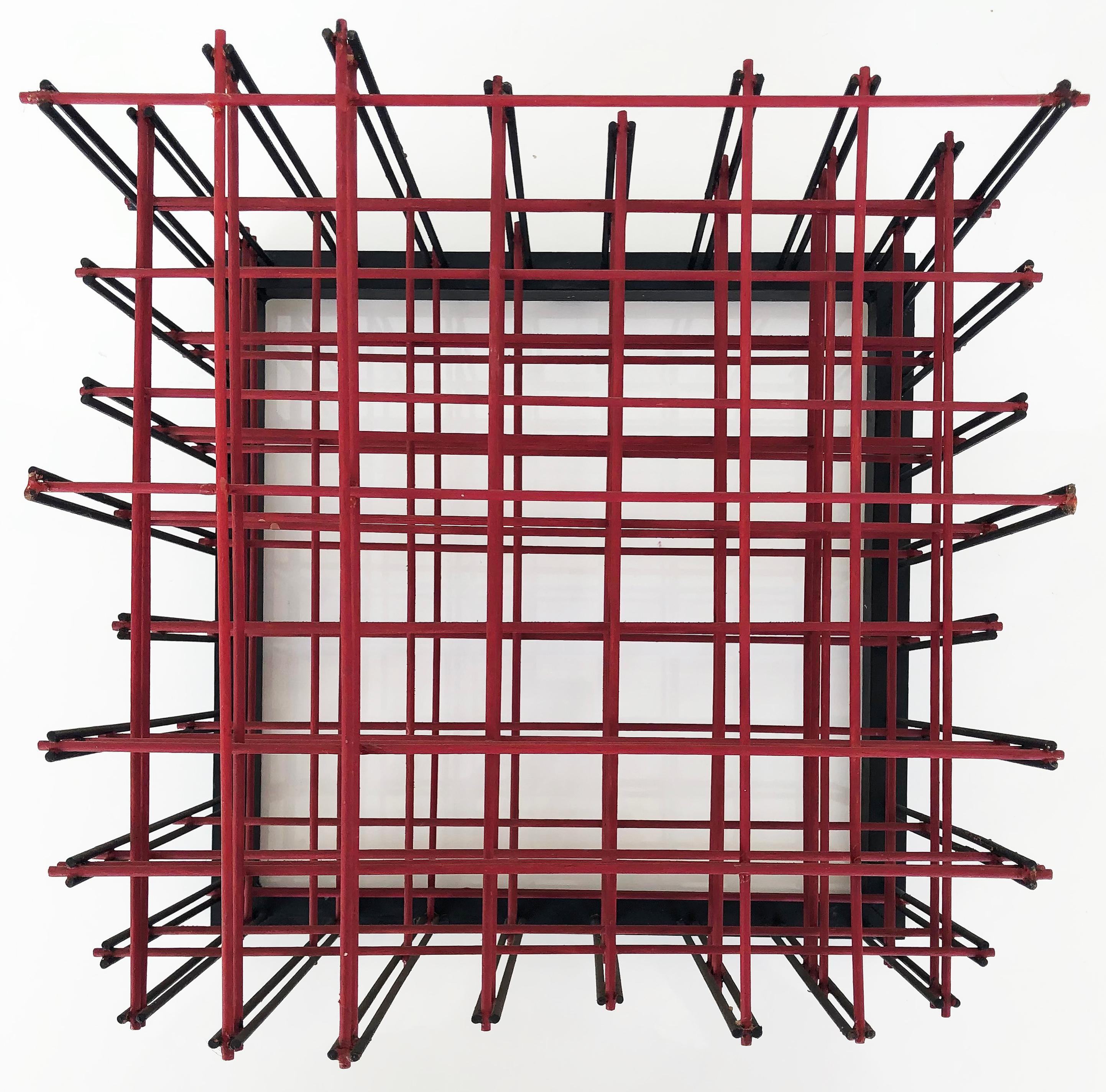Ronald Brown Modernist 3-Dimensional Wall Sculpture, 
