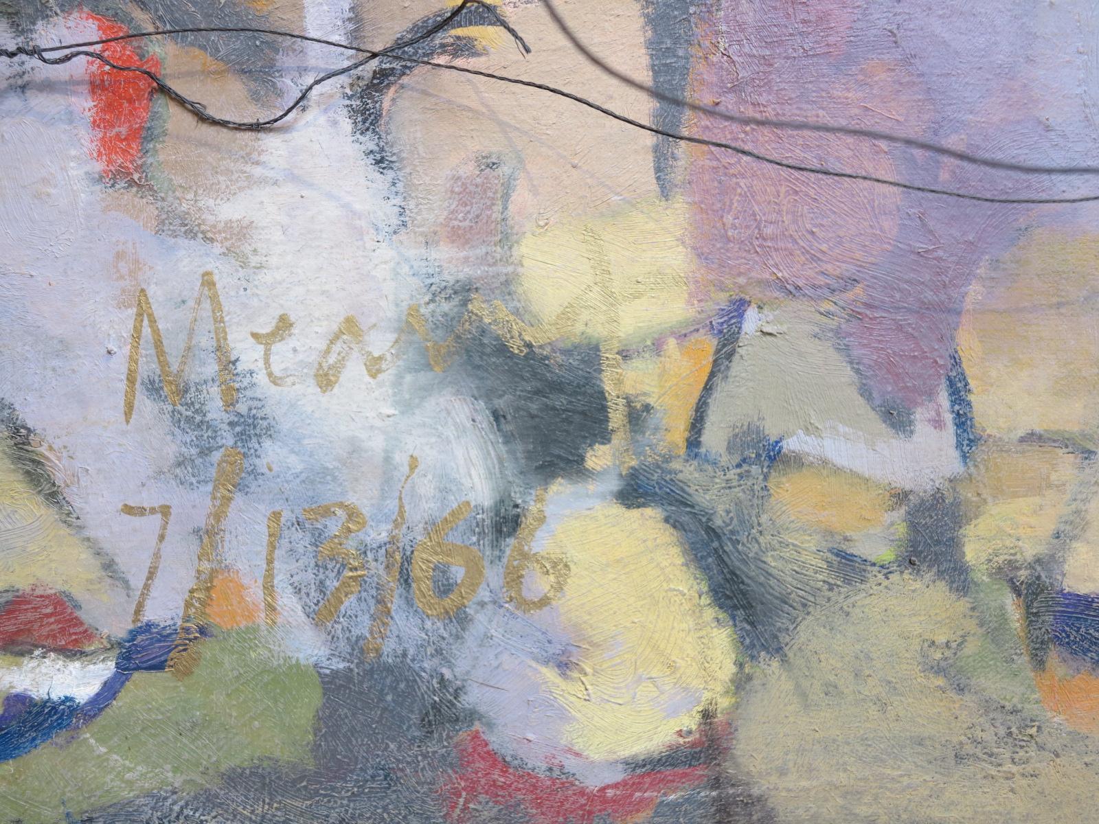 Untitled - Abstract Expressionist Painting by Ronald Carvell Meaux