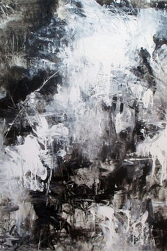 Black/White Design, Painting, Acrylic on Canvas