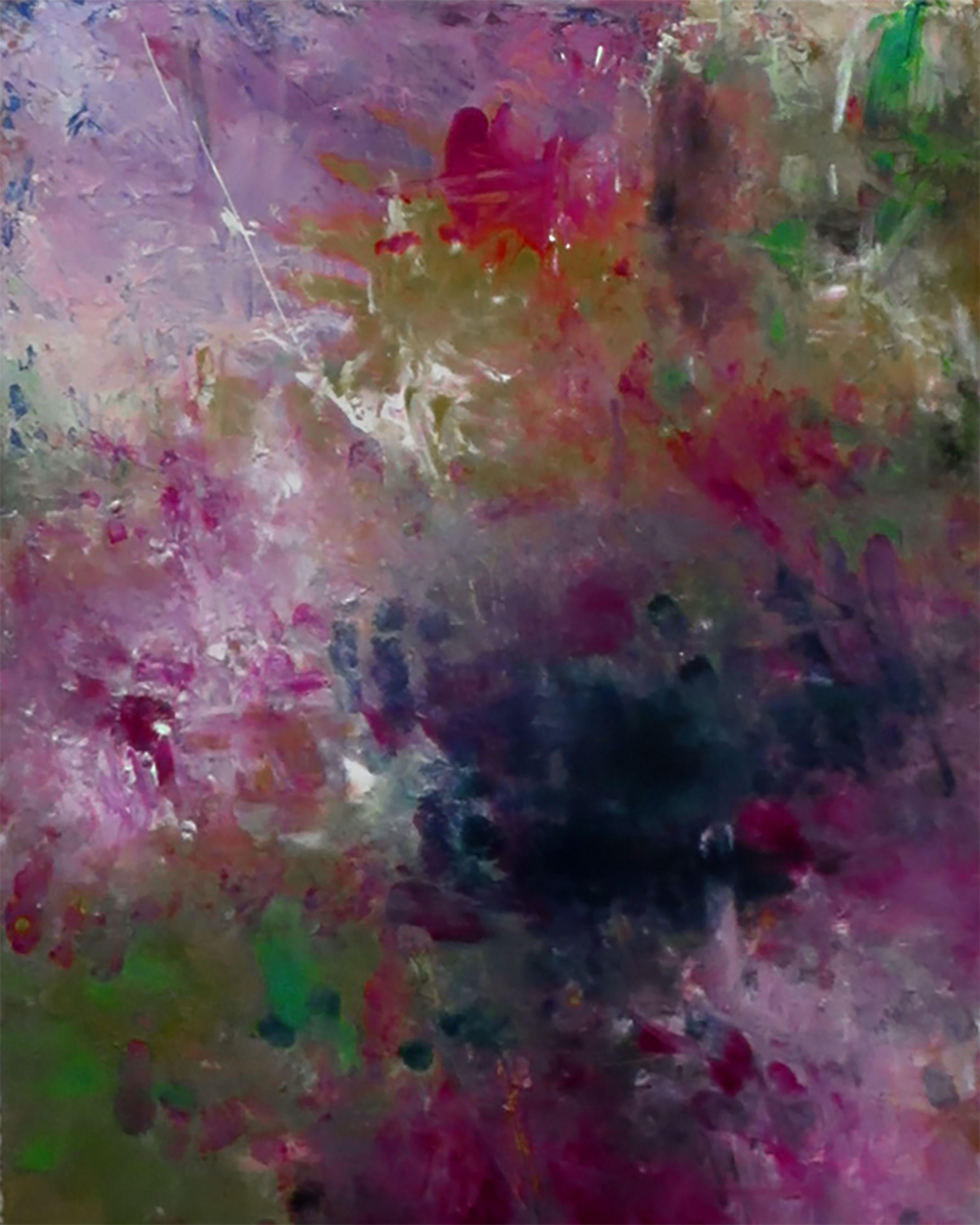 Bouquet de fleurs, peinture, acrylique sur toile 2