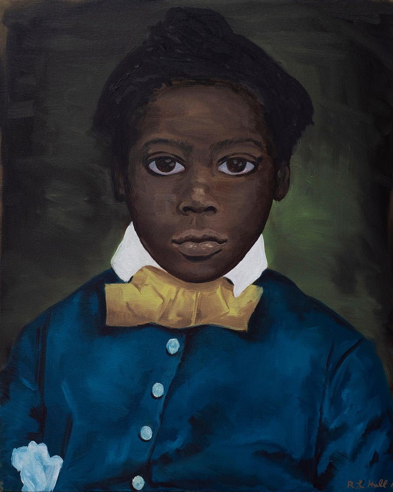 Ronald Hall Portrait Painting - Portrait of A Boy