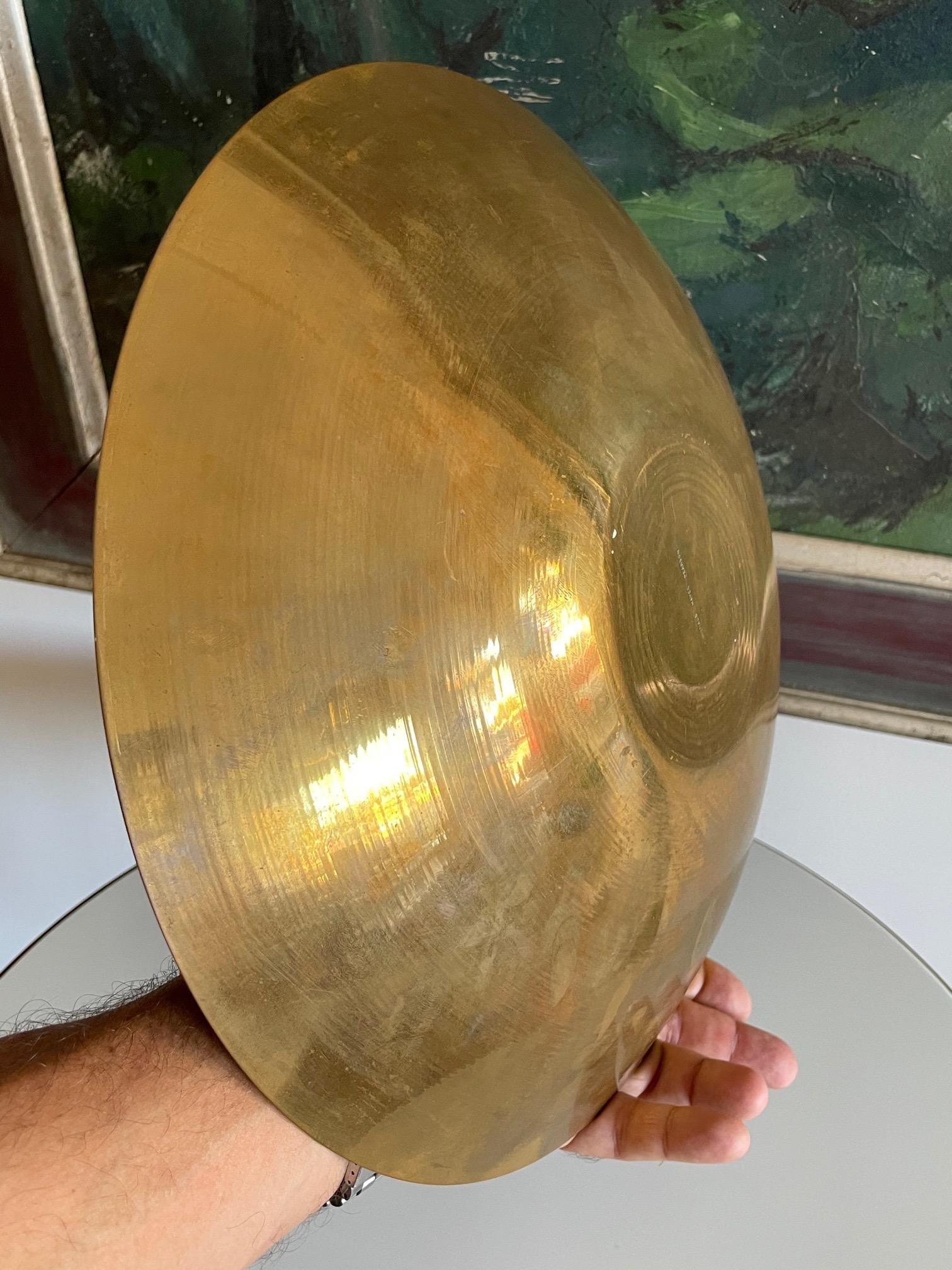 Ronald Hayes Pearson Large Brass Bowl 2