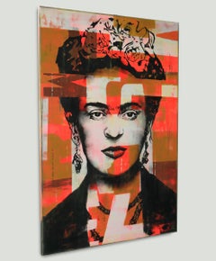 Frida Kahlo, Painting, Acrylic on Canvas