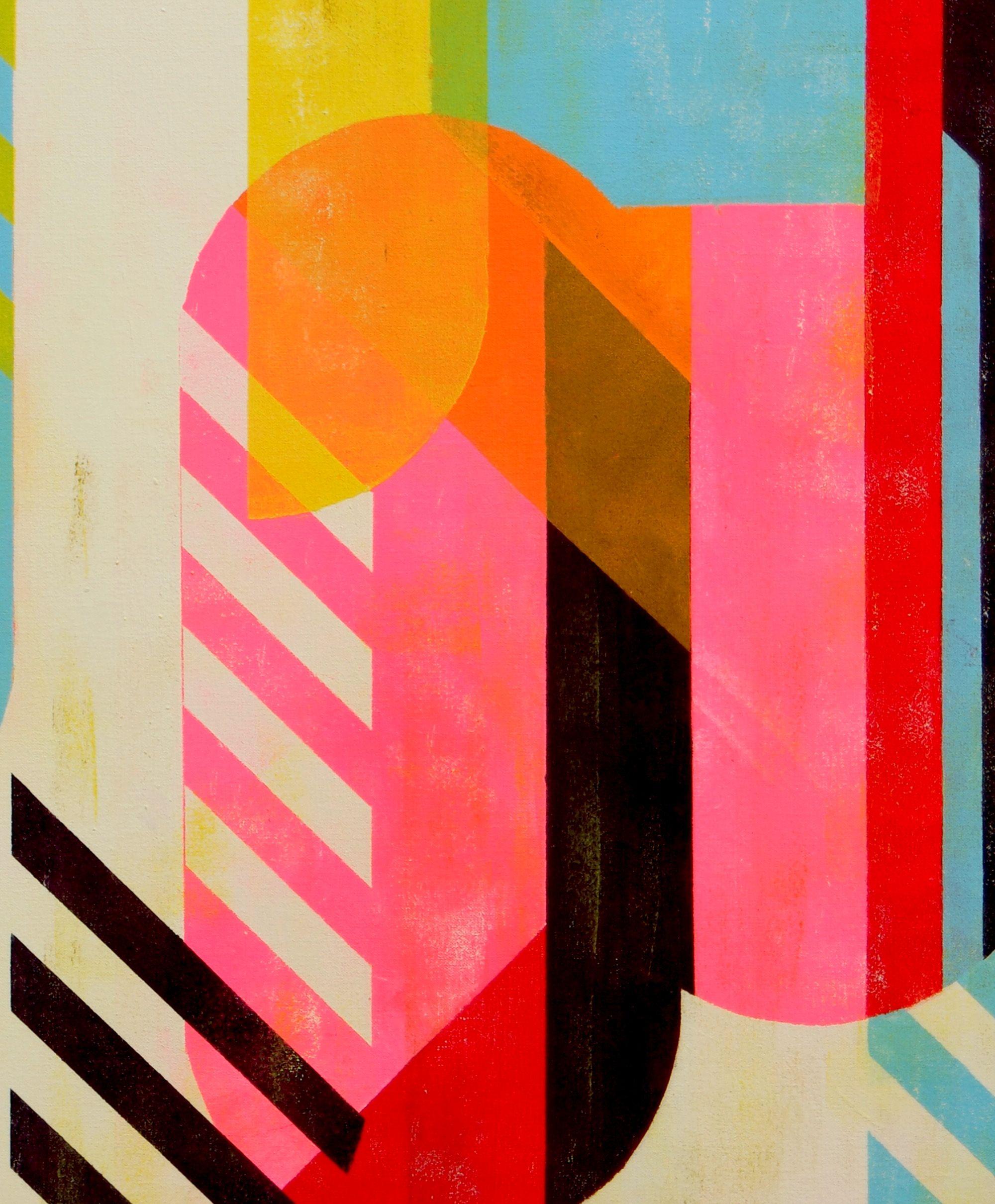 ICON #8, Pittura, Acrilico su tela - Painting Astratto di Ronald Hunter