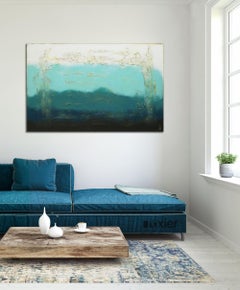 Oceanic Blues - Large, Painting, Acrylic on Canvas