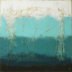 Oceanic Square, Painting, Acrylic on Canvas