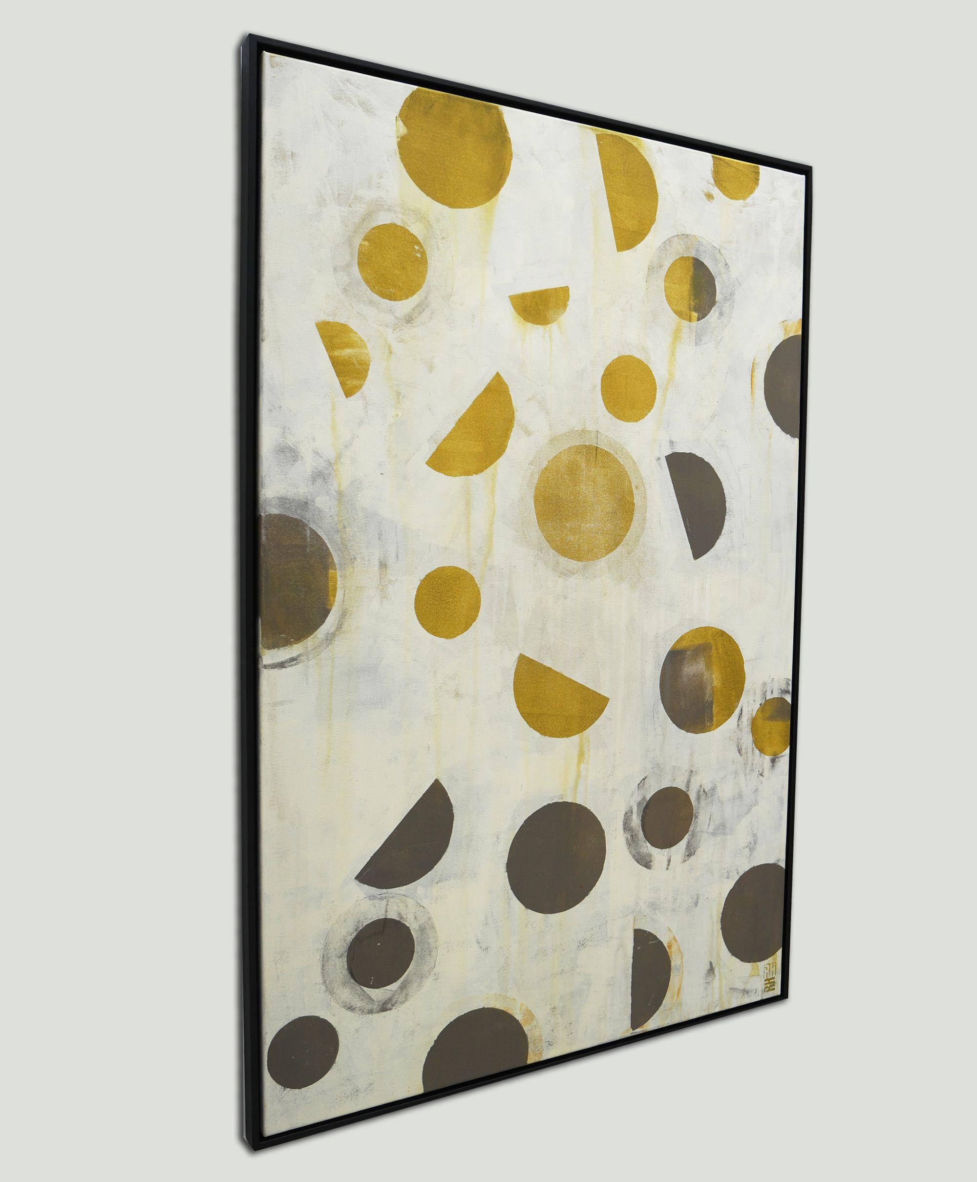 Partikel, Gemälde, Acryl auf Leinwand im Angebot 1