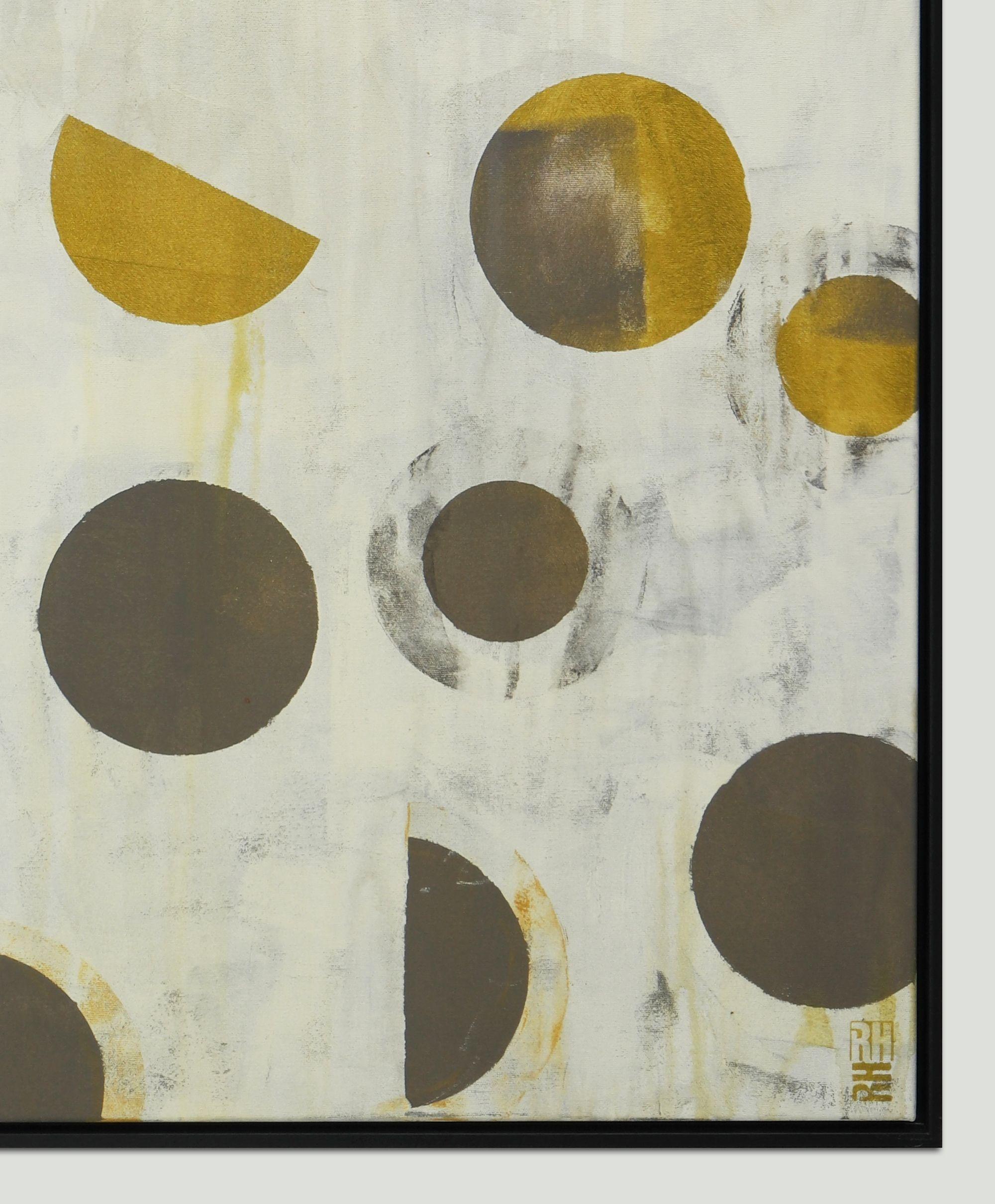 Partikel, Gemälde, Acryl auf Leinwand im Angebot 2
