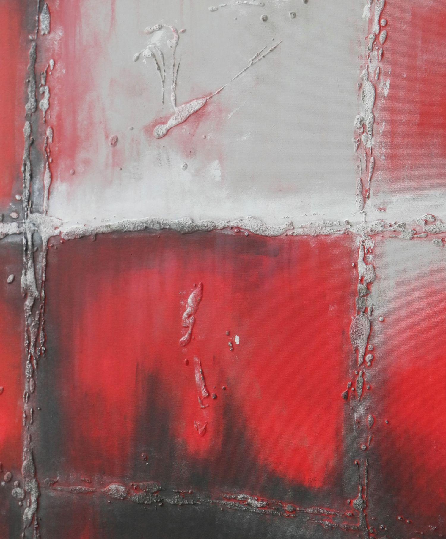 Red - Up You Go, Painting, Acrylic on Canvas 1