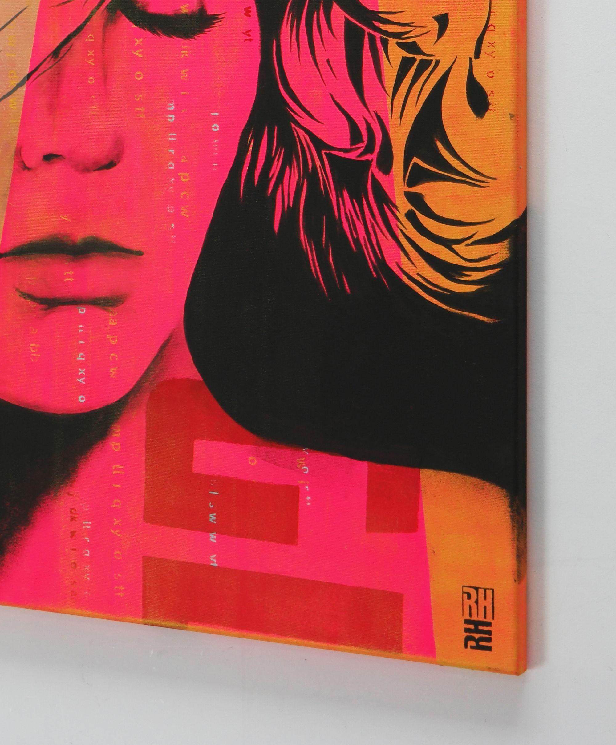 La rubia, Pintura, Acrílico sobre lienzo en venta 1