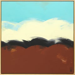 The Wave Brown, Painting, Acrylic on Canvas