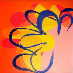 "E il tempo gira", Contemporaneo, Tecnica mista, Acrilico, Pittura, Wood