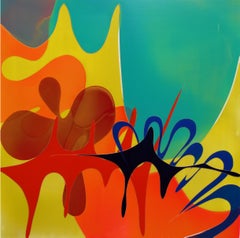 "Dall'interno", Contemporaneo, Tecnica mista, Astratto, Pittura, Pannello di Wood