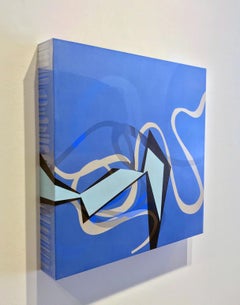 Le parole non possono essere espresse, Ron Johnson, 2021, pannello acrilico, pittura colata, astratto