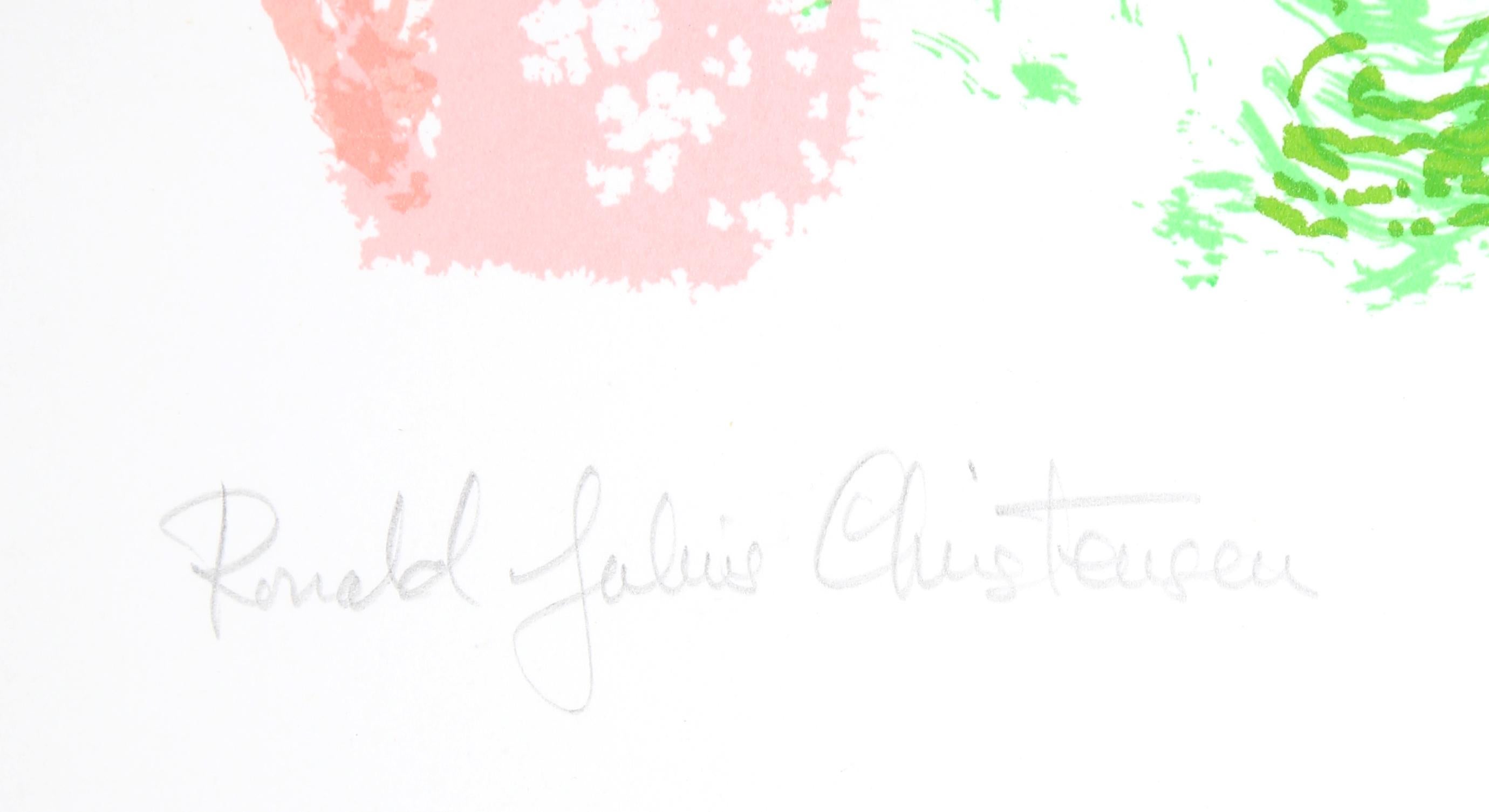 A Special Place, Signed Lithograph by Ronald Julius Christensen For Sale 2