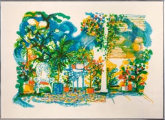 Summer Porch, litografia firmata da Ronald Julius Christensen