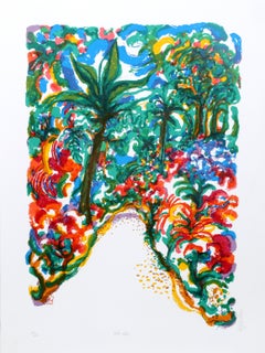 Sendero salvaje, serigrafía firmada por Ronald Julius Christensen