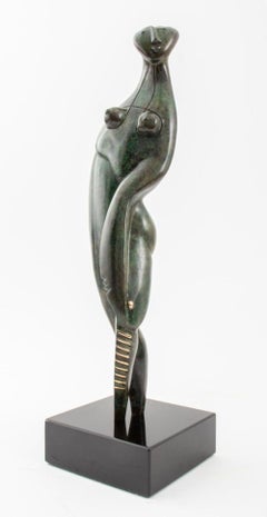 Sculpture en bronze Life de Ronald K. Parker, 1999