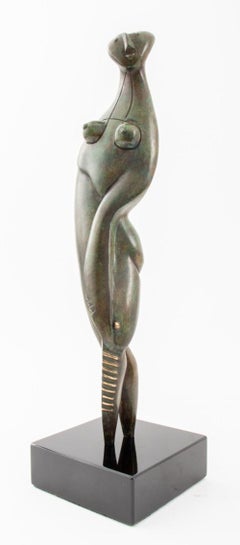 Ronald K. Parker Escultura de bronce "Vida", 1999
