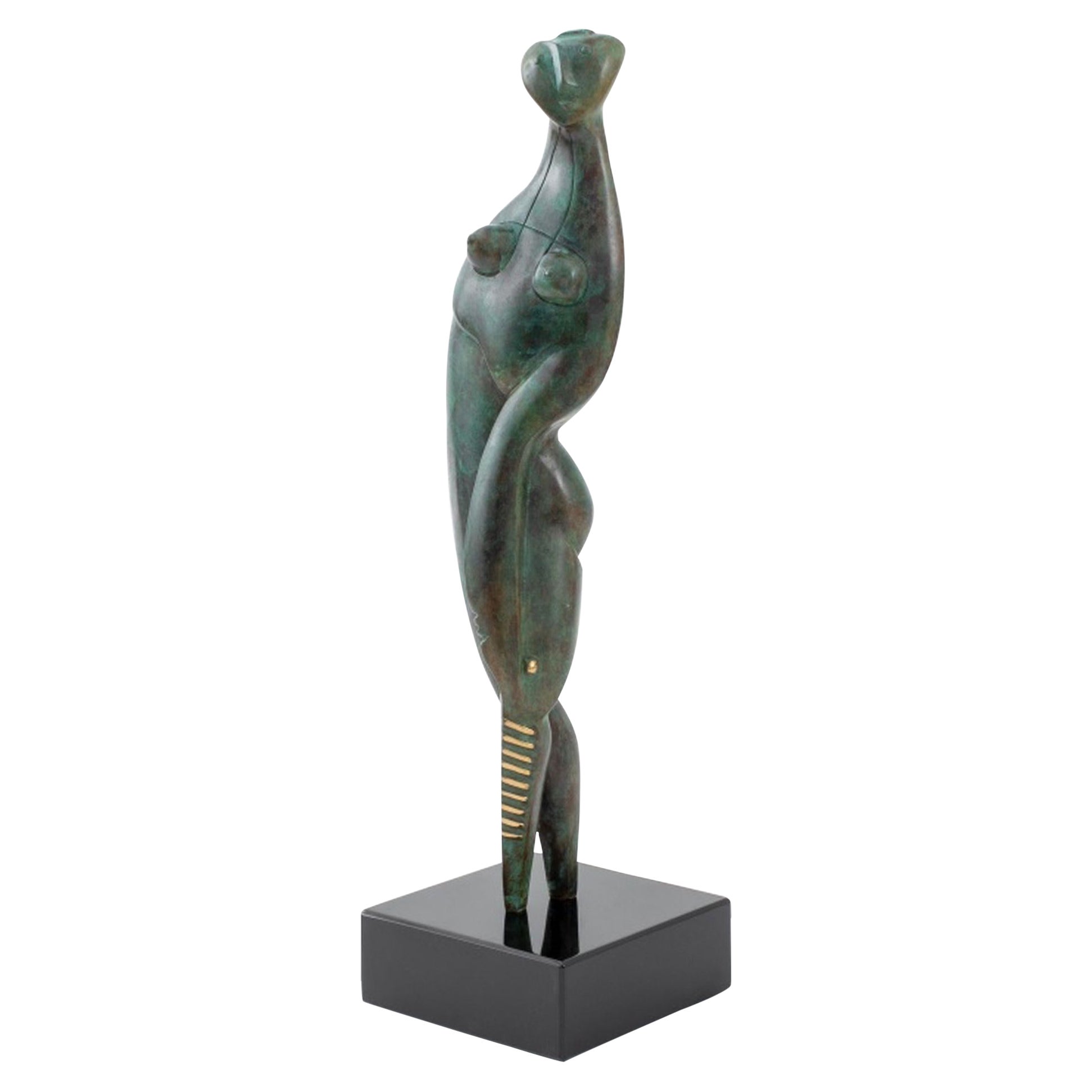 Ronald K. Parker  "Life" Bronze Sculpture, 1999