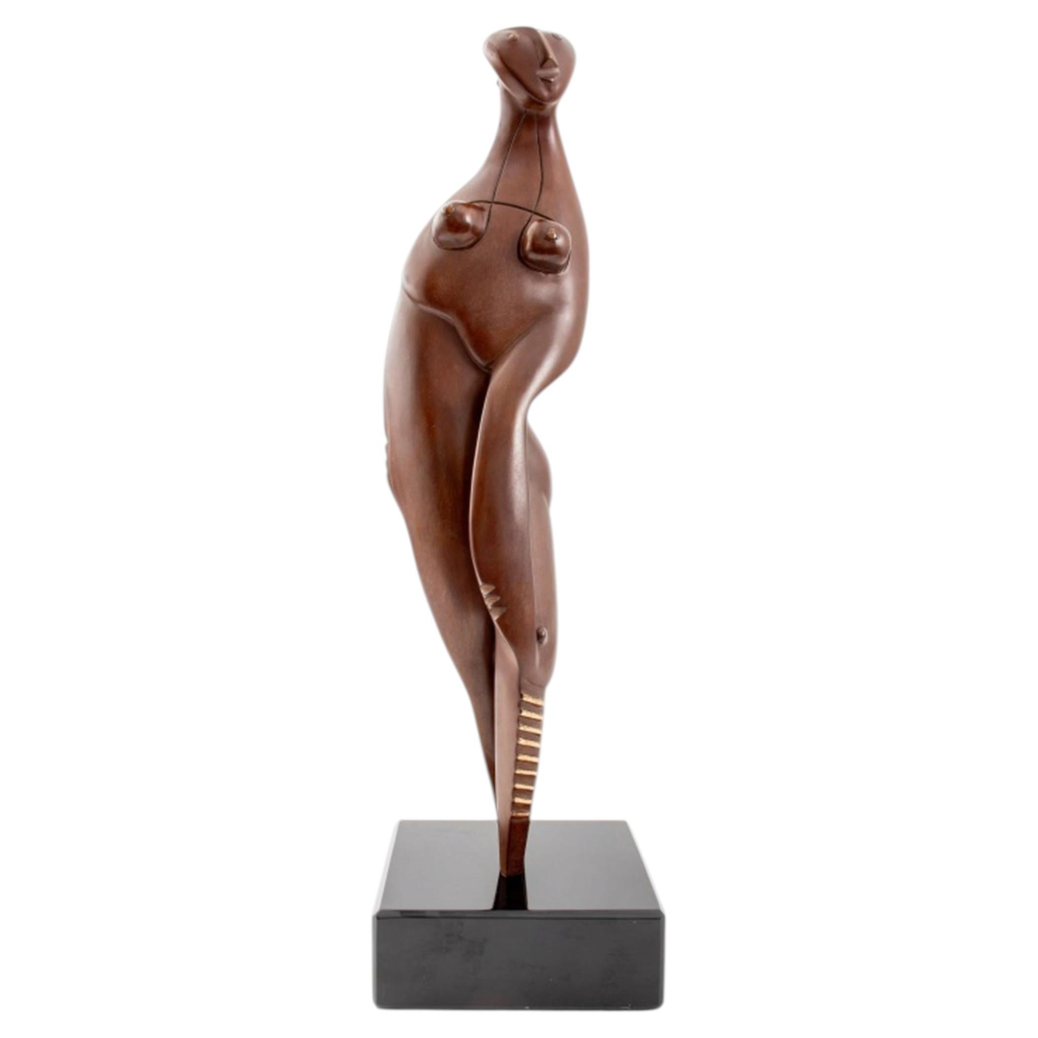 Ronald K. Parker "Life" Patinated Bronze Sculpture, 1999