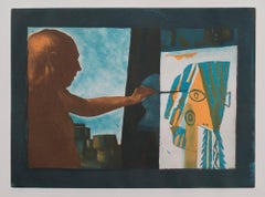 PICASSO PINTURA : grabado