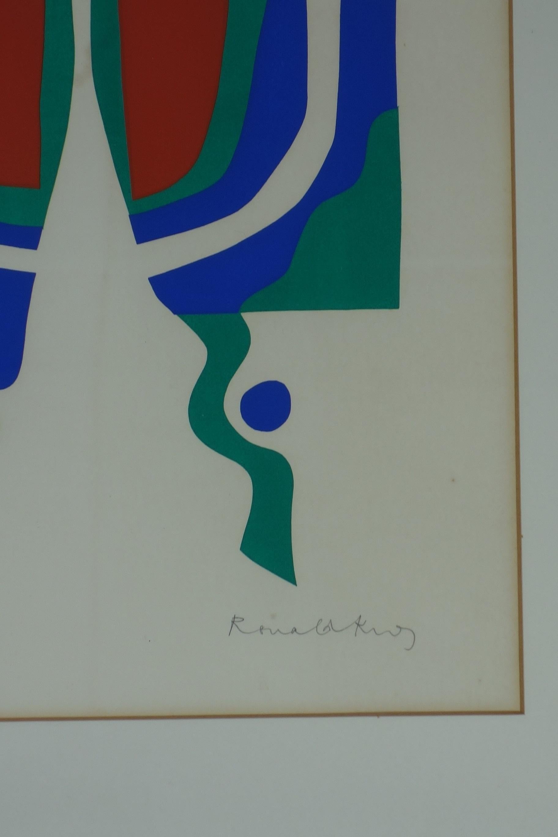 Ronald King Siebdruck (Englisch) im Angebot