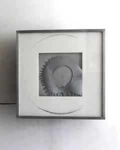 Ronald Mallory 1969 "Contained Mercury" Kinetic wall sculpture