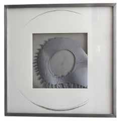 Ronald Mallory  1969 "Contained Mercury" Kinetic wall sculpture