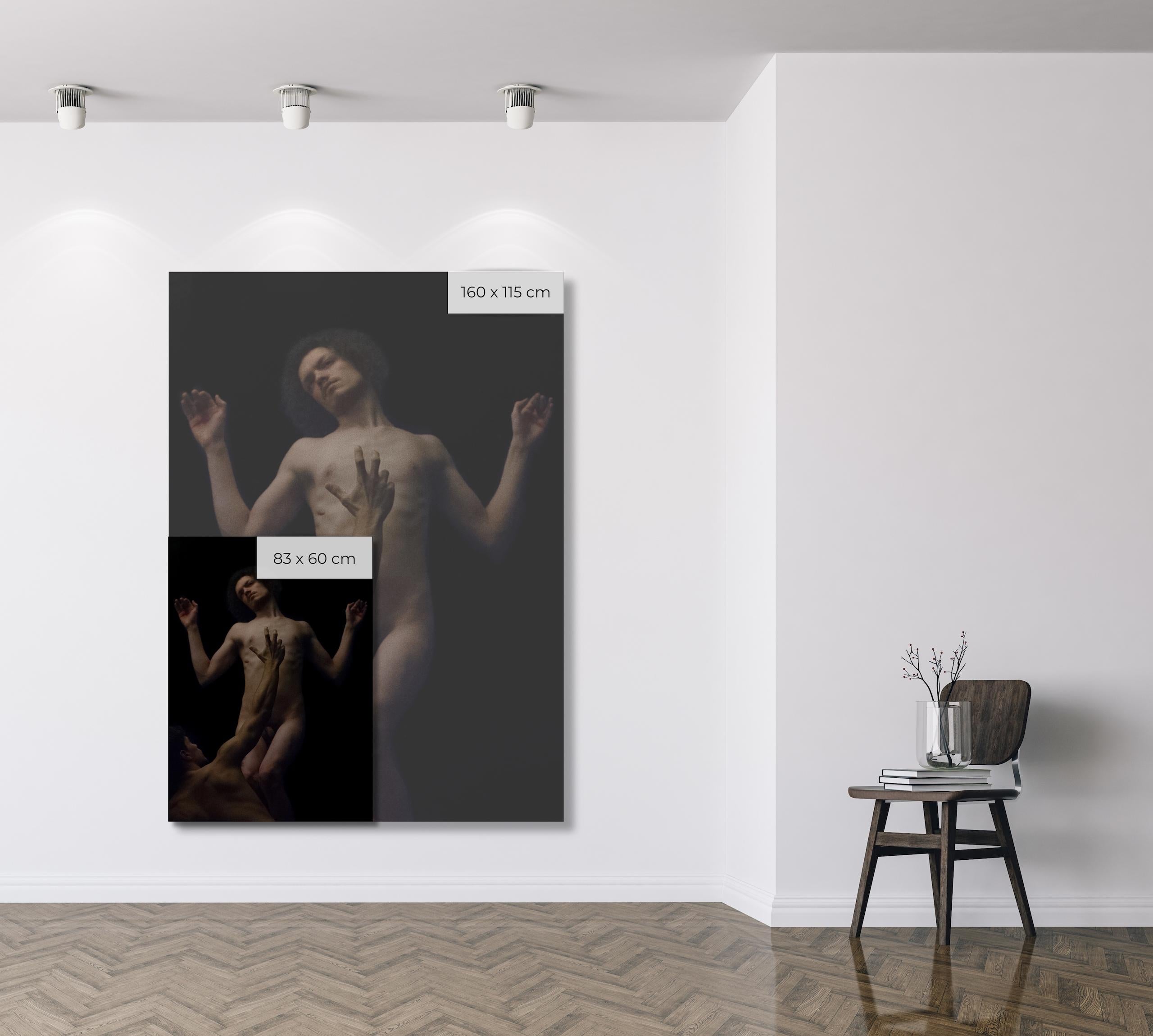 Divine Nude No.4 von Ronald Martinez – Kunstfotografie, Renaissance, Männer im Angebot 1