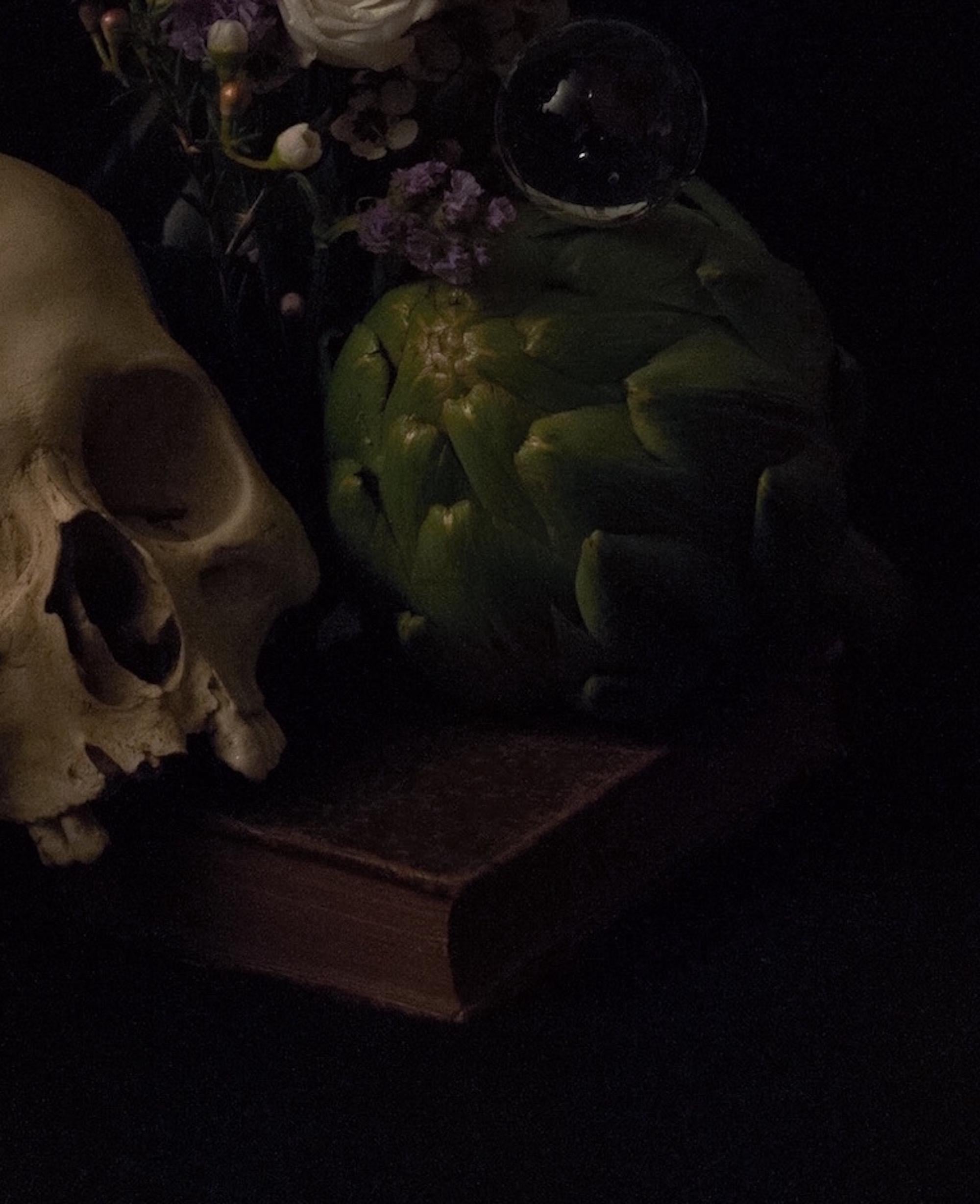 Omnia Vanitas No.6 de Ronald Martinez - Photographie d'art, nature morte, crâne en vente 4