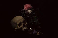 Omnia Vanitas No.7 di Ronald Martinez - Fotografia d'autore, natura morta, teschio