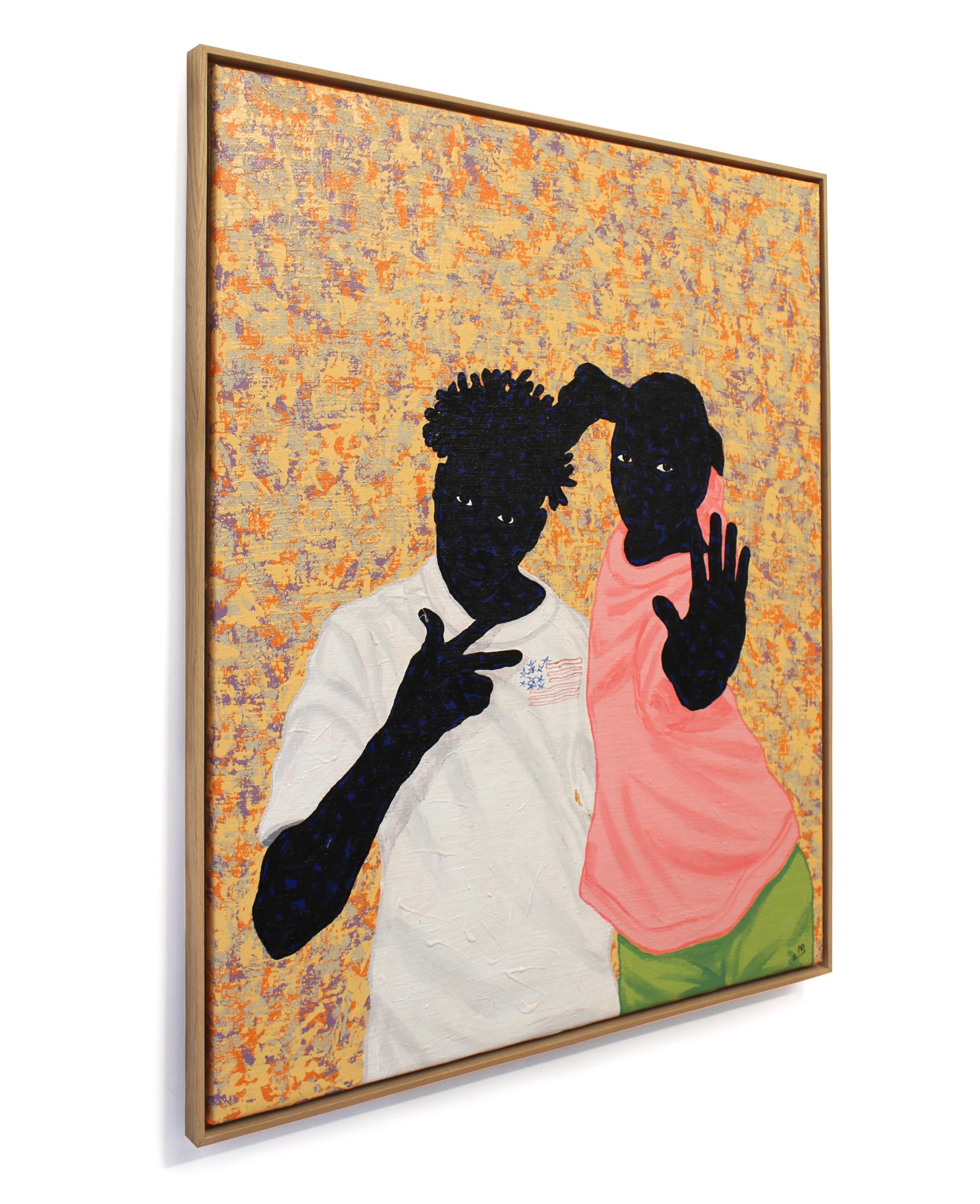 Das Leben ist voller Geschichten – Painting von Ronald Mugabe