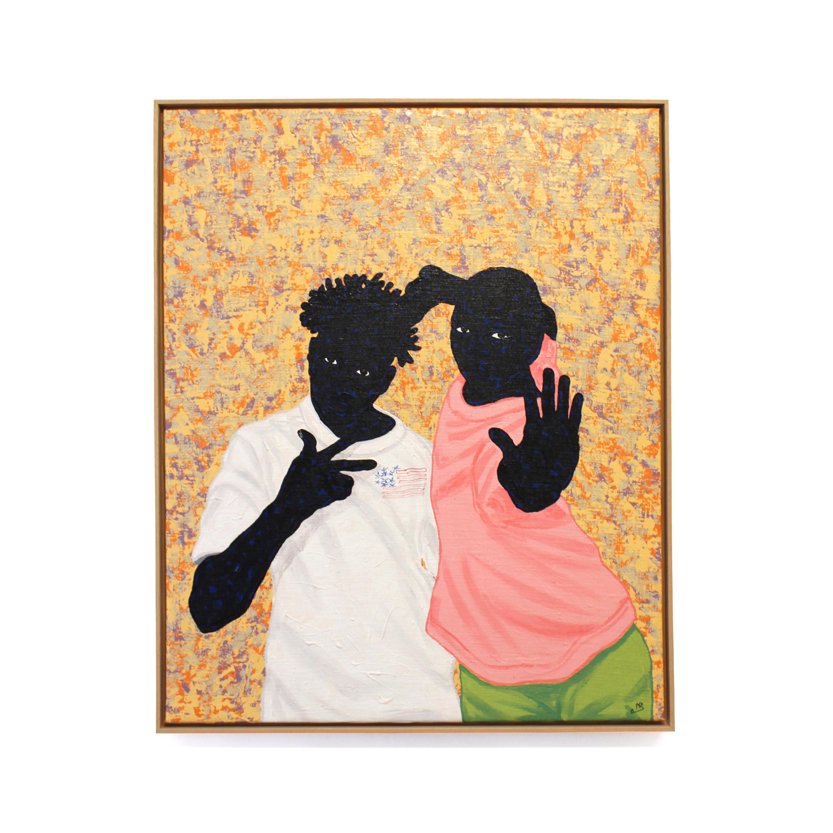 Das Leben ist voller Geschichten (Zeitgenössisch), Painting, von Ronald Mugabe