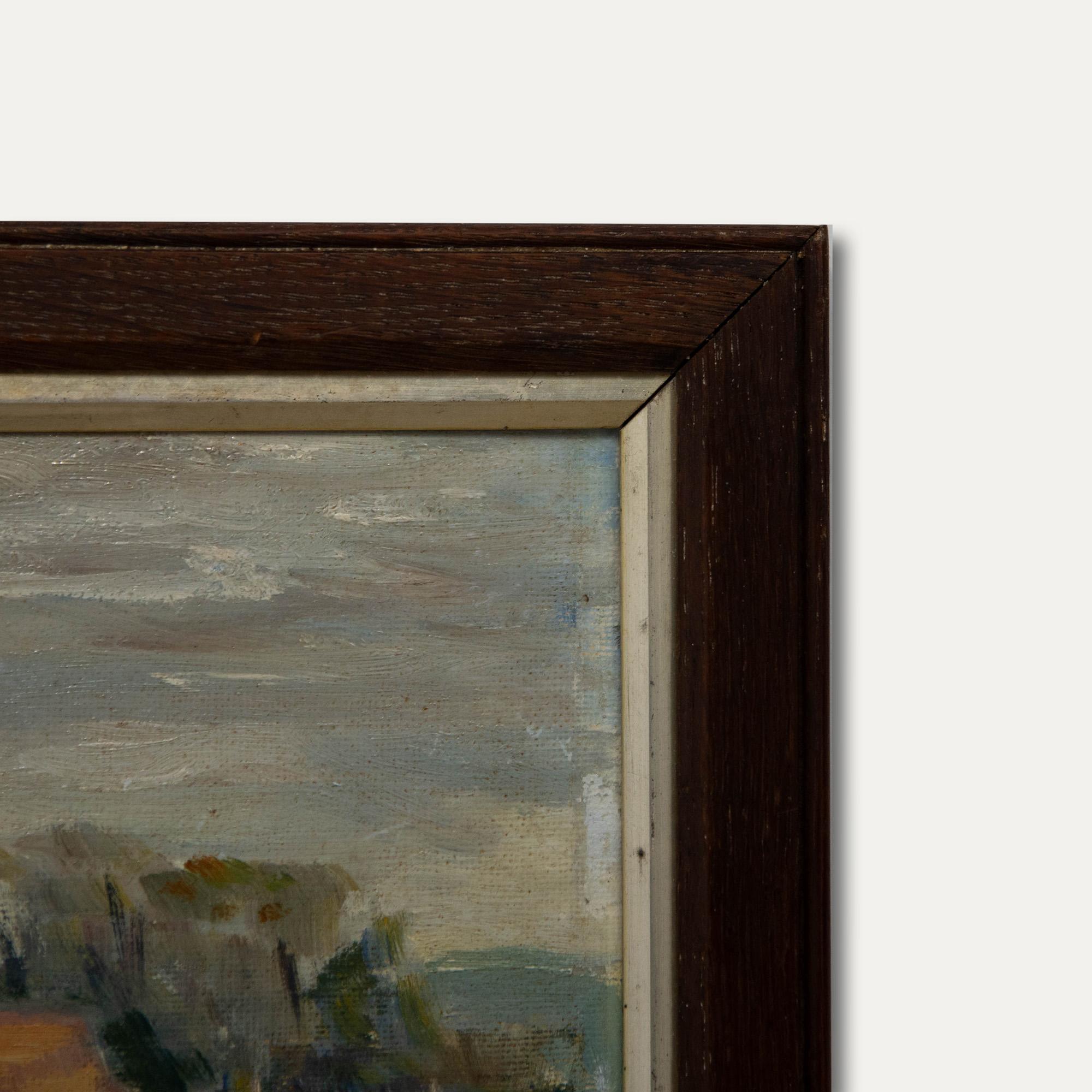 Ronald Ossory Dunlop (1894-1973) - Framed Mid 20th Century Oil, Low Tide For Sale 4