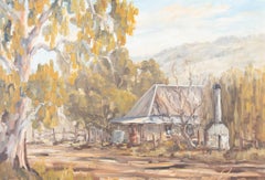 Ronald Peters (1937-2003) - 1973 Oil, Australian Landscape