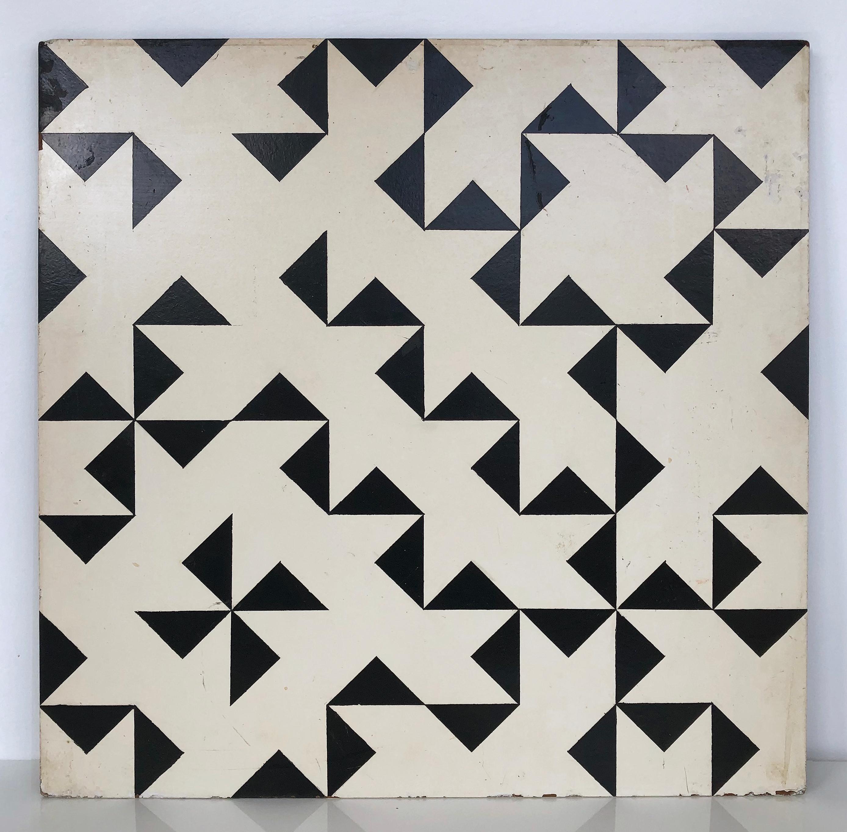 Ronald R. brown geometric abstract optical art painting, Signed 1990

Offered for sale from the artist's estate is a Ronald R. Brown geometric optical art painting on panel c.1990, The painting is wired and ready to hang. Also available is another