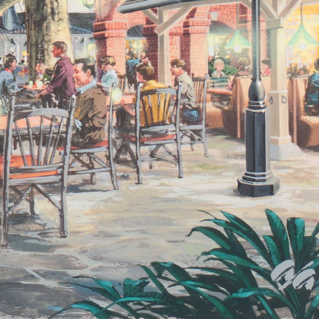 'River City Casino, St. Louis, Missouri', Toledo, Architect's Illustration - Painting by Ronald Rose