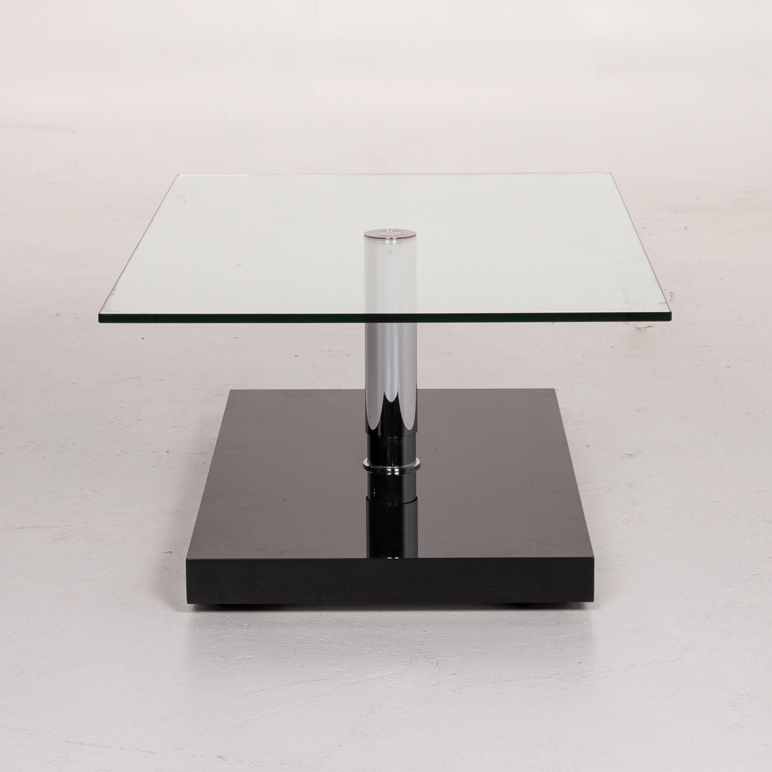 Ronald Schmitt Glass Coffee Table Function Table For Sale 4