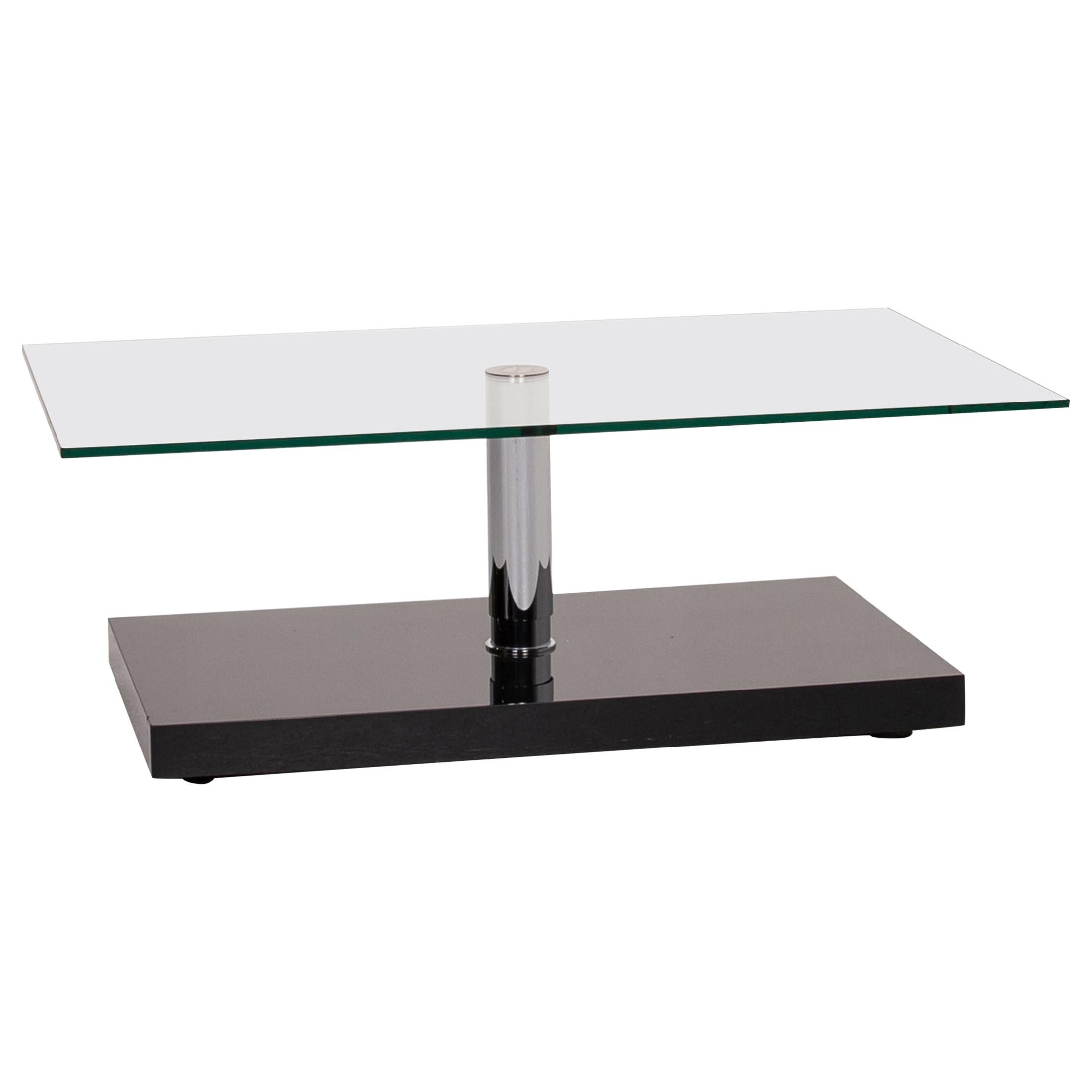 Ronald Schmitt Glass Coffee Table Function Table For Sale