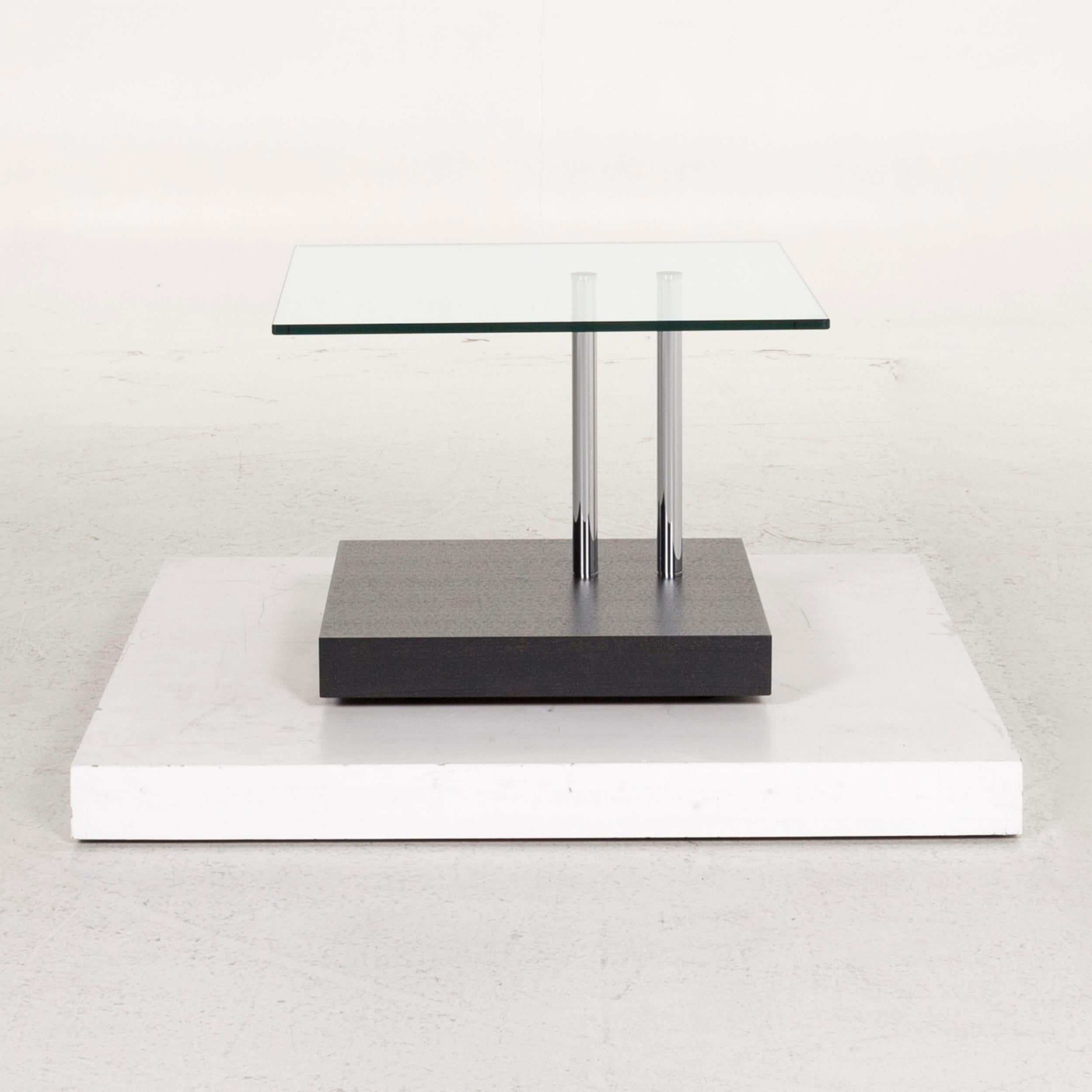 Modern Ronald Schmitt Glass Coffee Table Side Table