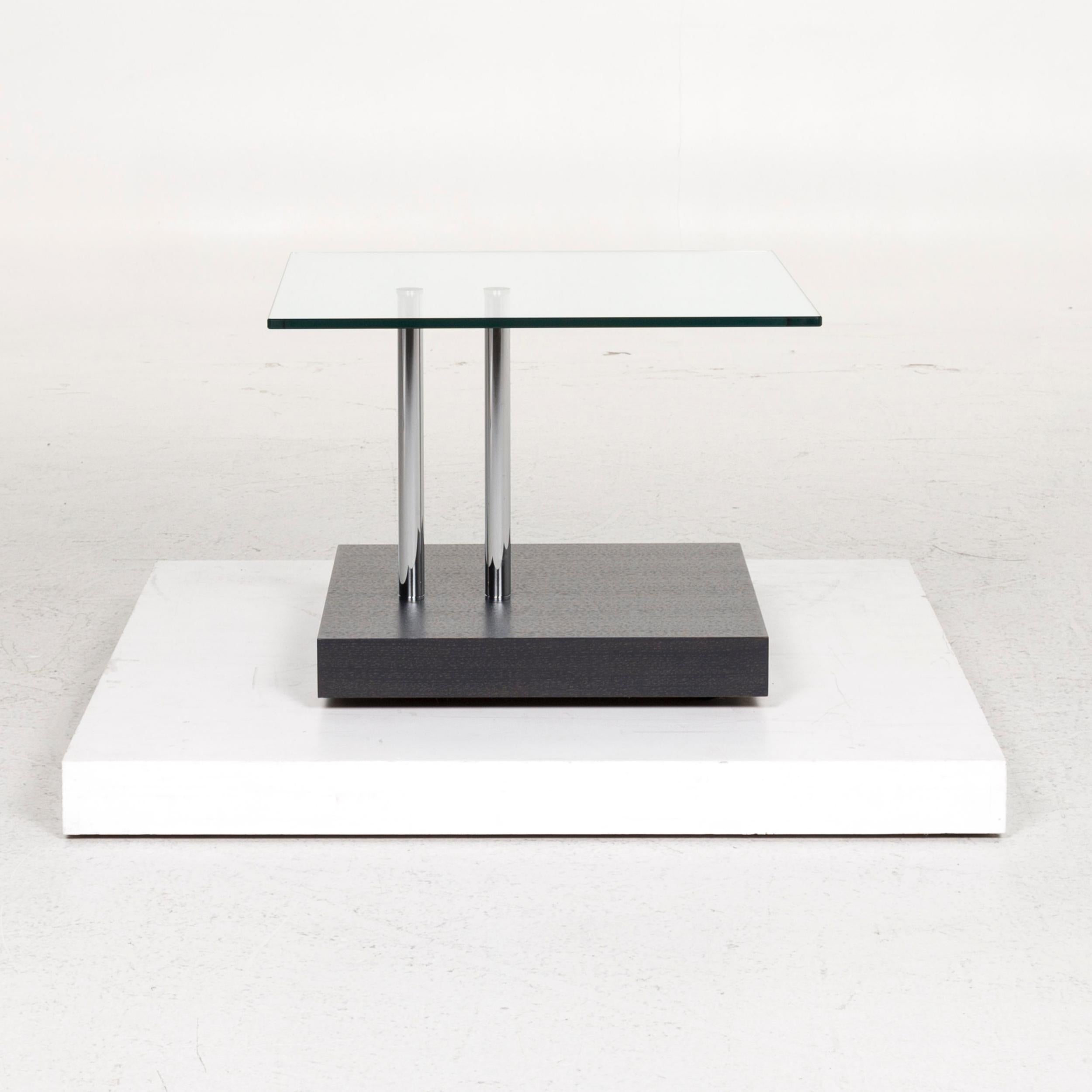 Contemporary Ronald Schmitt Glass Coffee Table Side Table