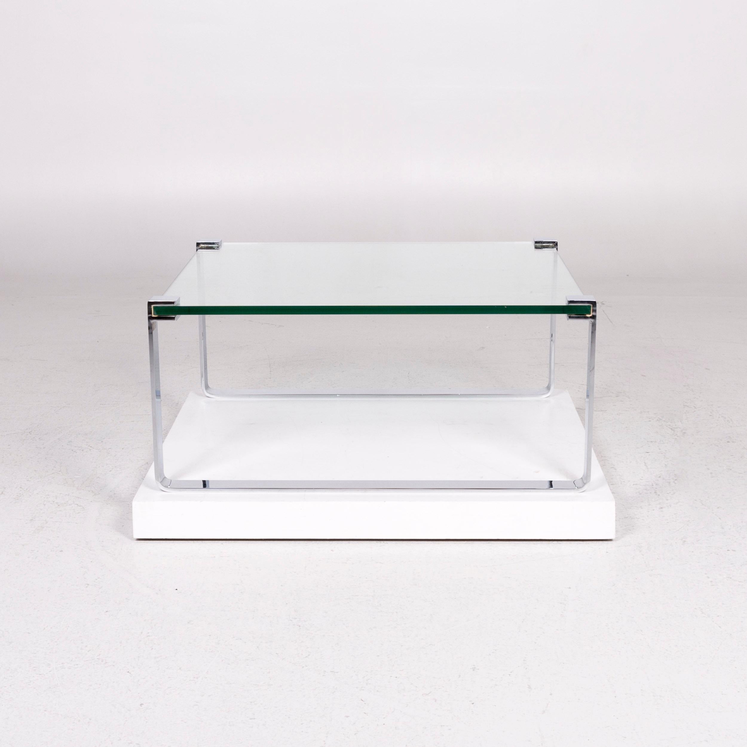Ronald Schmitt Glass Coffee Table Silver Table 4