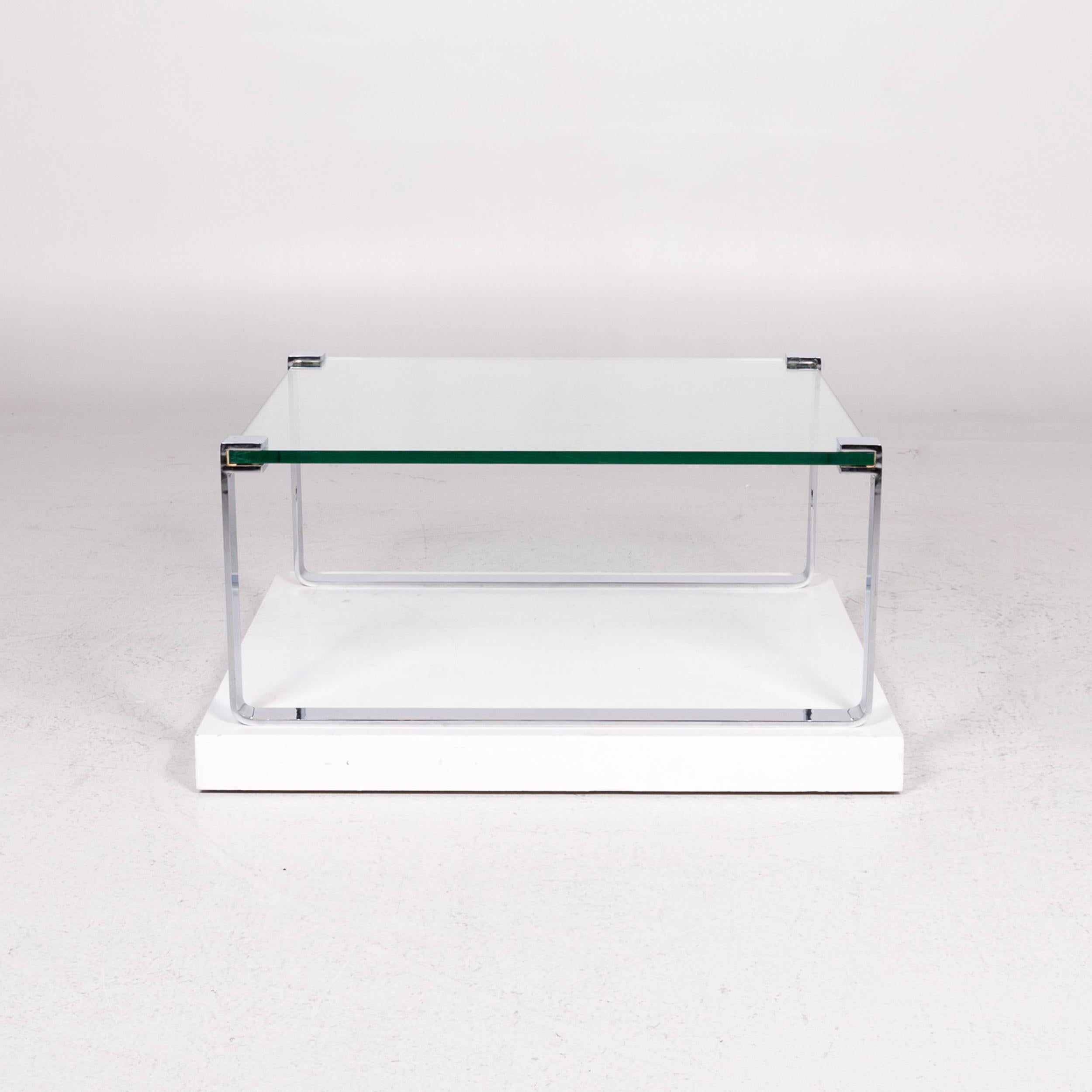 Ronald Schmitt Glass Coffee Table Silver Table 2